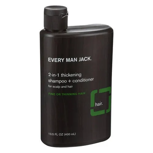 2-in-1 Thickening Shampoo & Conditioner 13.5 Oz By Every Man Jack