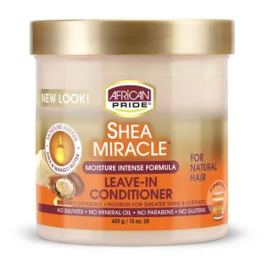 African Pride Shea Miracle Moisture Intense Leave-In Conditioner 15oz