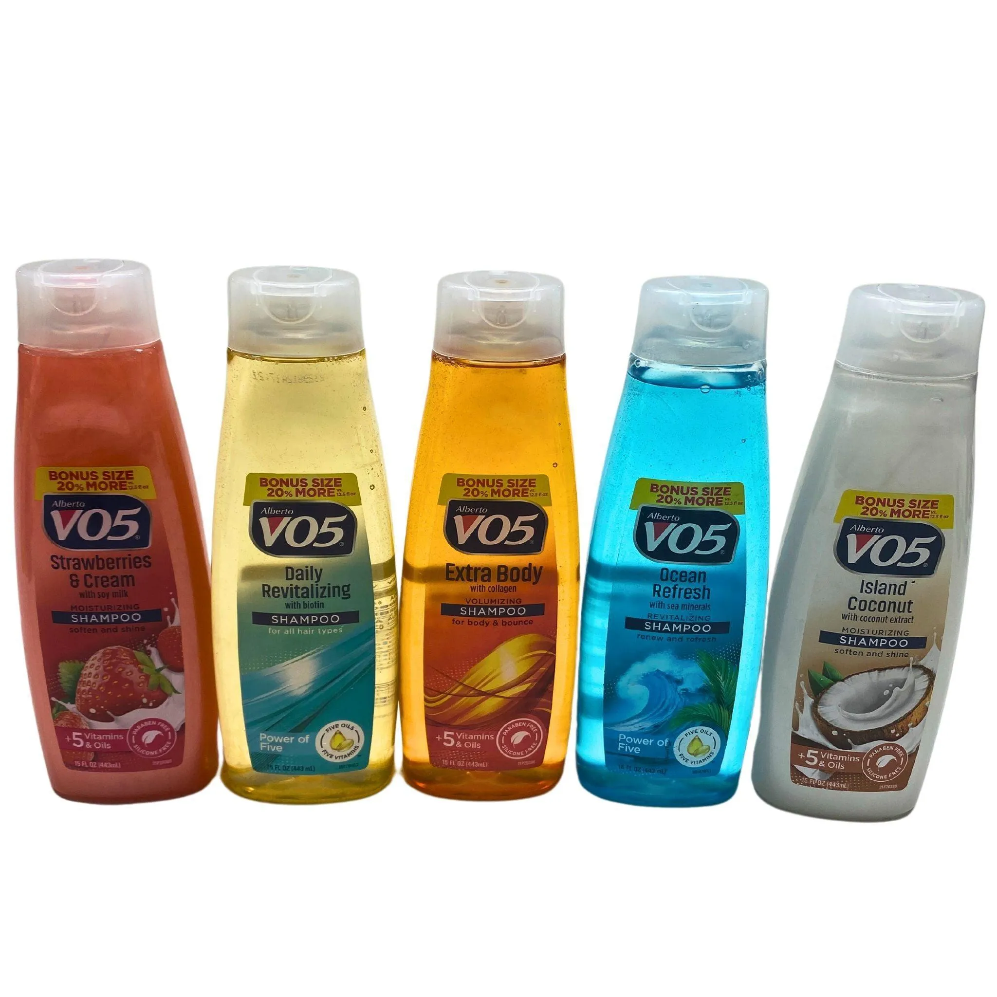 Alberto V05 Assorted Shampoo Mix includes Assorted Scents (50 Pcs Lot)