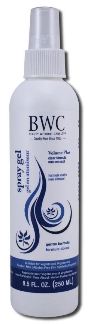 Beauty Without Cruelty Hair Gel Spray-Volume 8.5 oz Liquid