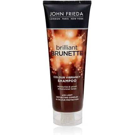 Brilliant Brunette Color Vibrancy Shampoo, 250 ml, John Frieda