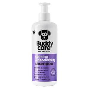 Buddycare | Lavender Calm & Deodorising Shampoo for Dogs - 500ml (Great for Fox Poo!)