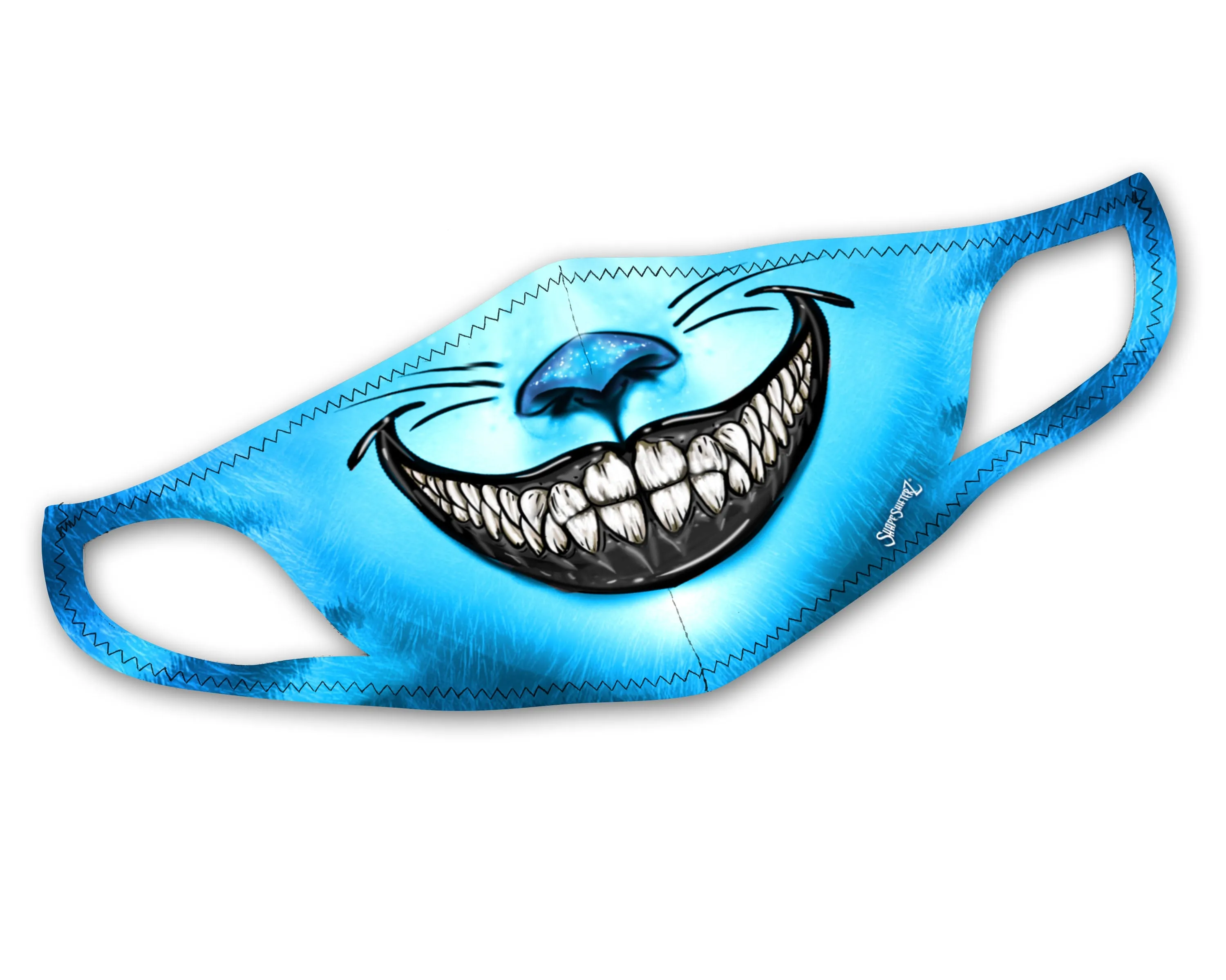 Cheshire Face Mask | Cool, Stretchy, Washable, & Reusable Face Masks