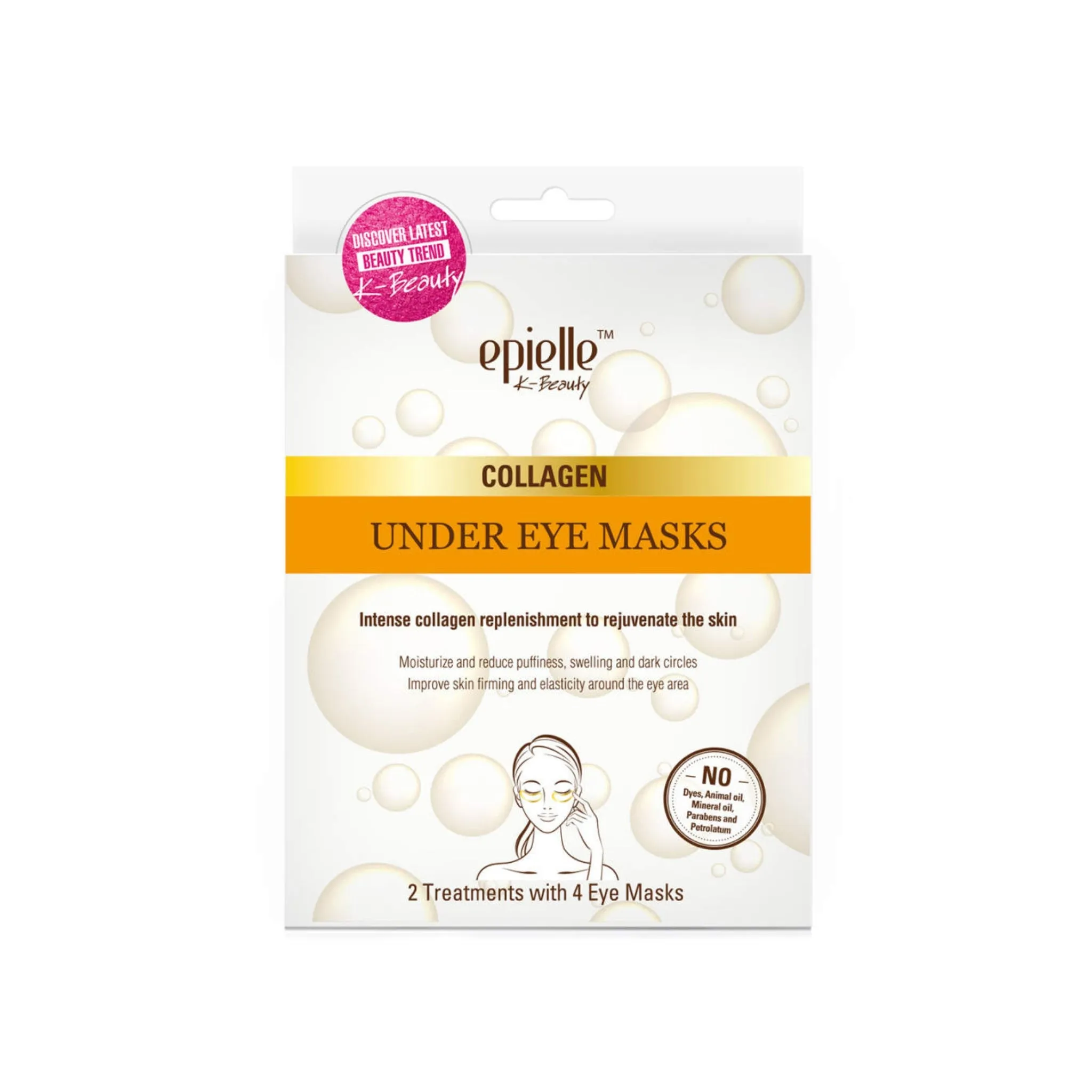 Collagen Under Eye Masks, 2-Count