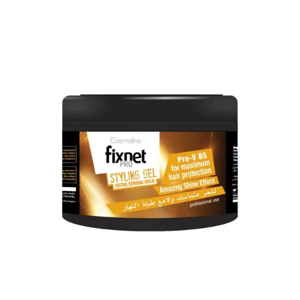 Cosmaline - Fixnet Pro Styling Gel Extra Strong Hold Yellow