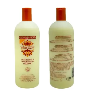 Creme of Nature Certified Natural Ingredients Sunflower & Coconut Detangling Conditioning Shampoo