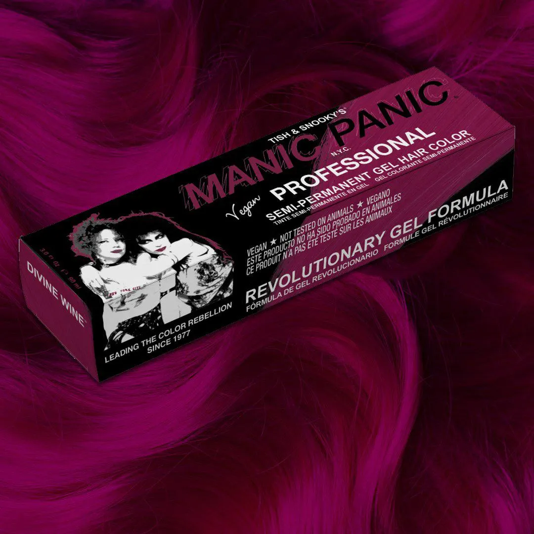 Divine Wine® - Professional Gel Semi-Permanent Hair Color