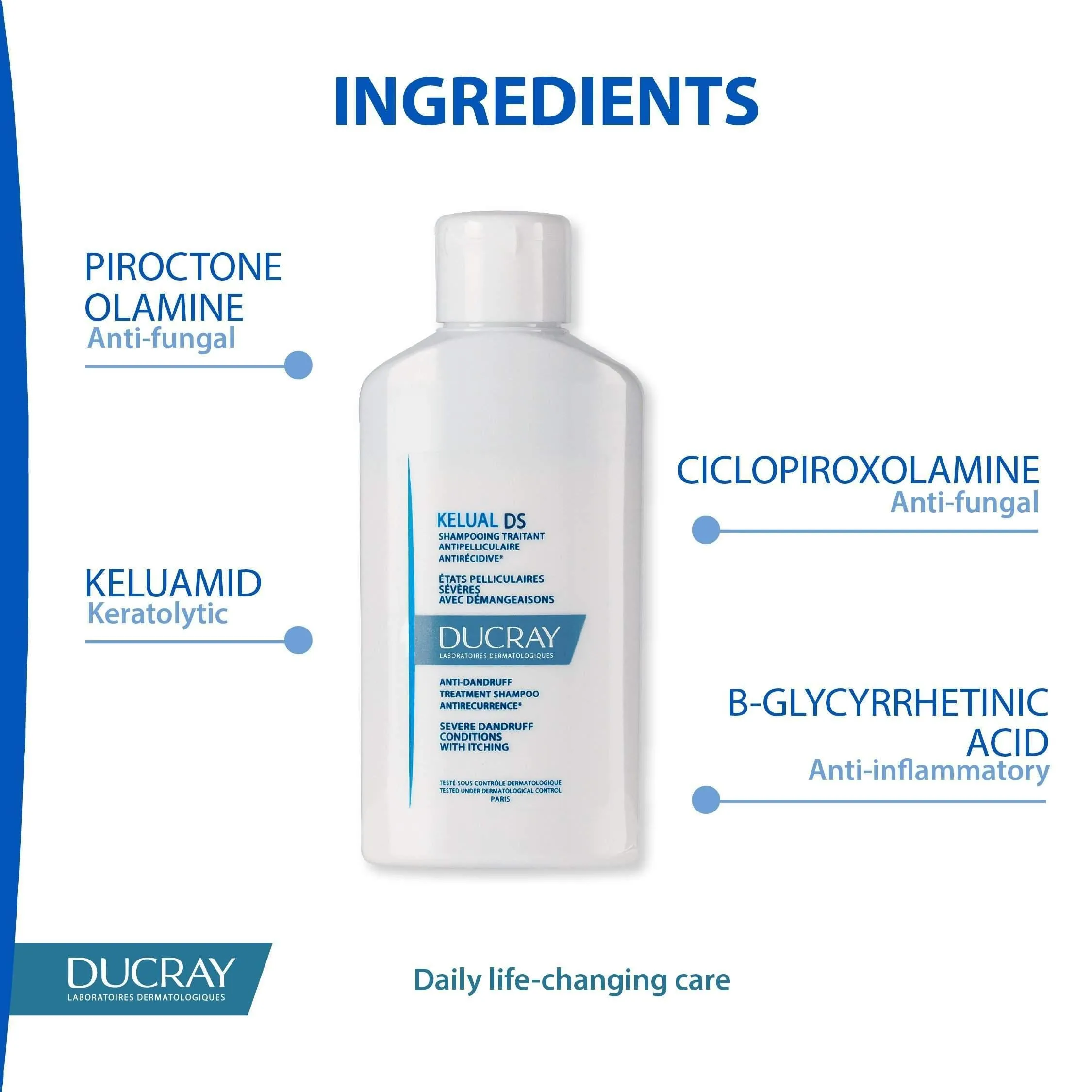 Ducray Kelual Ds Anti-Dandruff Treatment Shampoo Antirecurrence