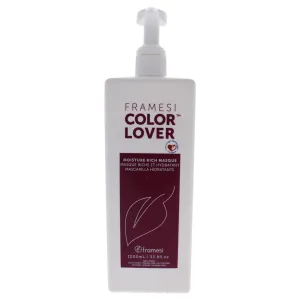 Framesi Color Lover, Moisture Rich Masque, Hair Mask 33.8 fl oz