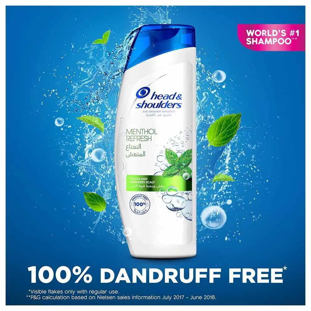 Head & Shoulders - Menthol Refresh Anti-Dandruff Shampoo 200ml