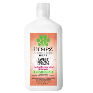 Hempz Petz Herbal Deodorizing Shampoo Sweet Pineapple & Honey Melon - 17 oz.