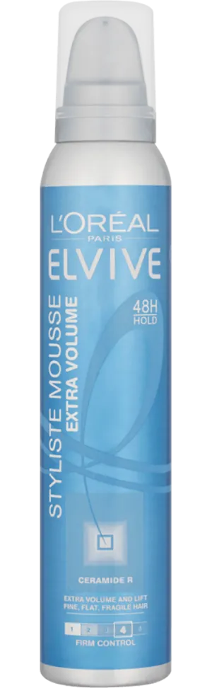 LOreal Elvive Stylise Extra Volume Firm Styling Mousse 200ML (N)