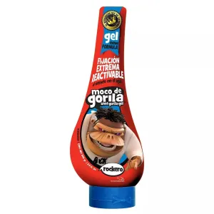 MOCO DE GORILA PUNK X-HOLD GEL [RED]