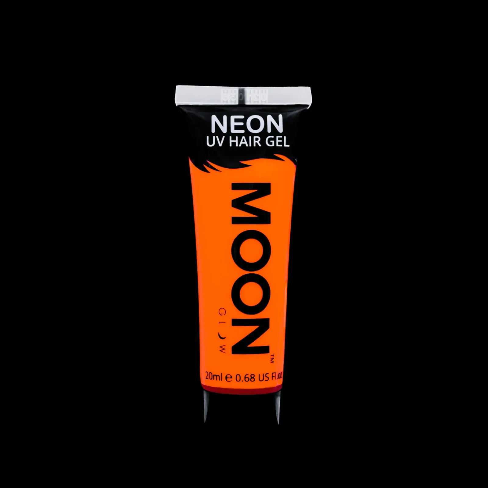 Moon Glow 20ml Neon UV Hair Gel Orange