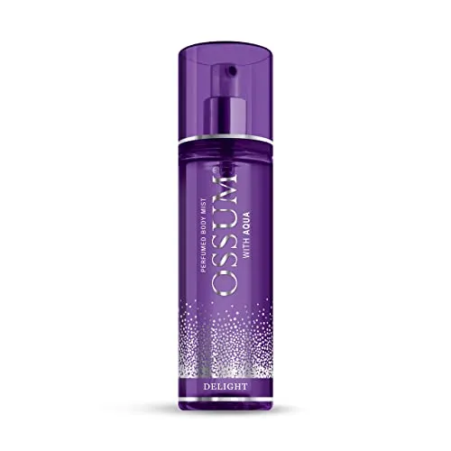 Ossum Delight, Perfume Body Mist With Aqua, Long-Lasting Freshness Spray For Women, 115ml (Fresh)