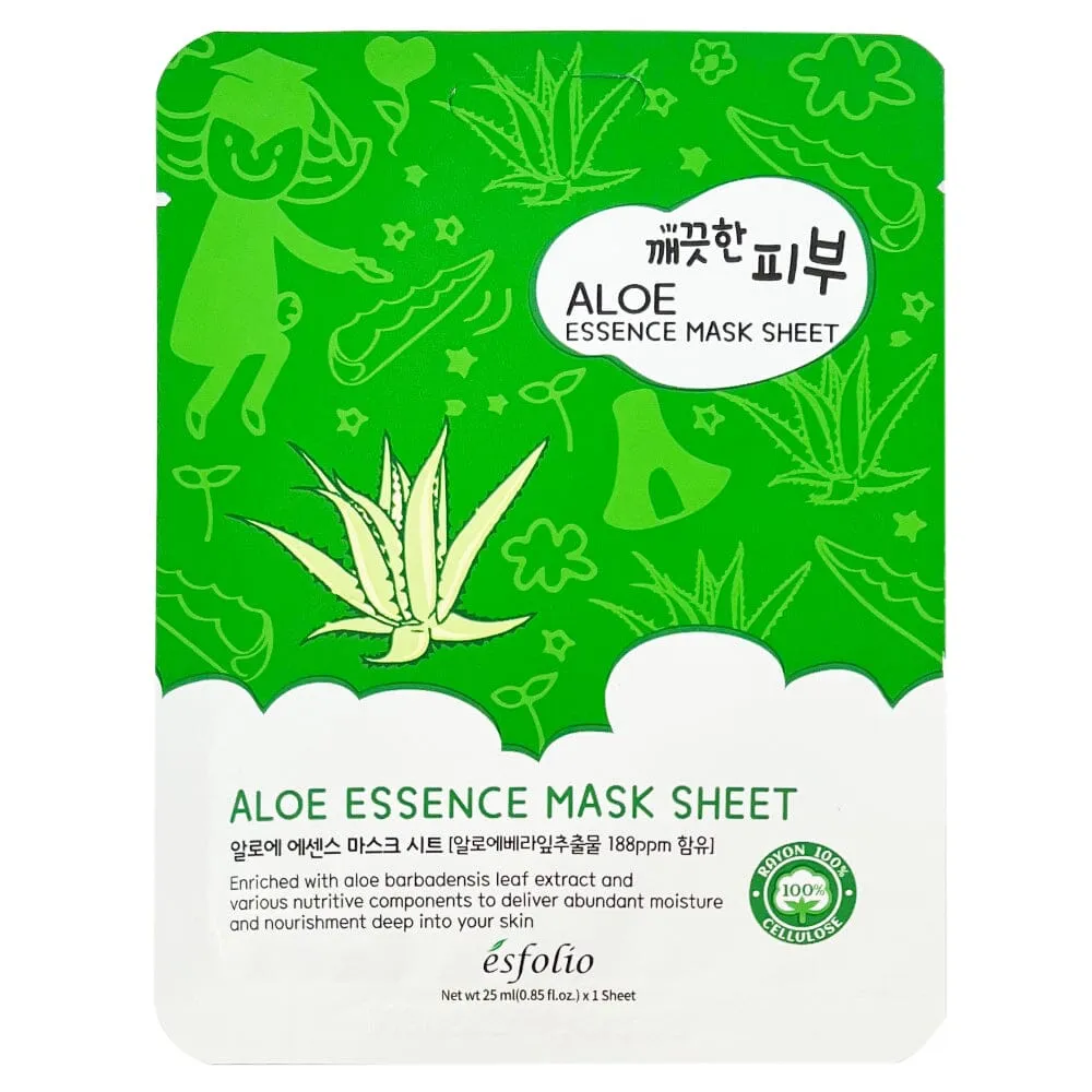 Pure Skin Essence Mask Sheet - Aloe (10 units)