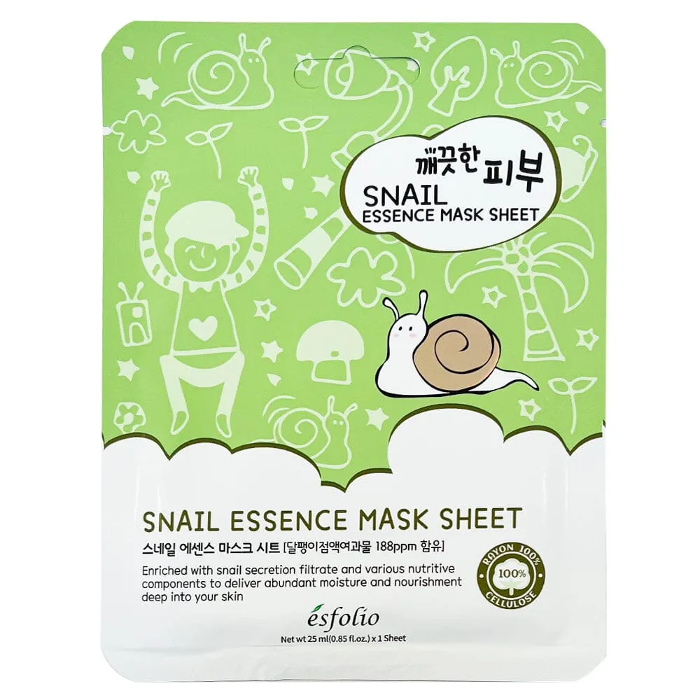 Pure Skin Essence Mask Sheet - Snail (10 units)