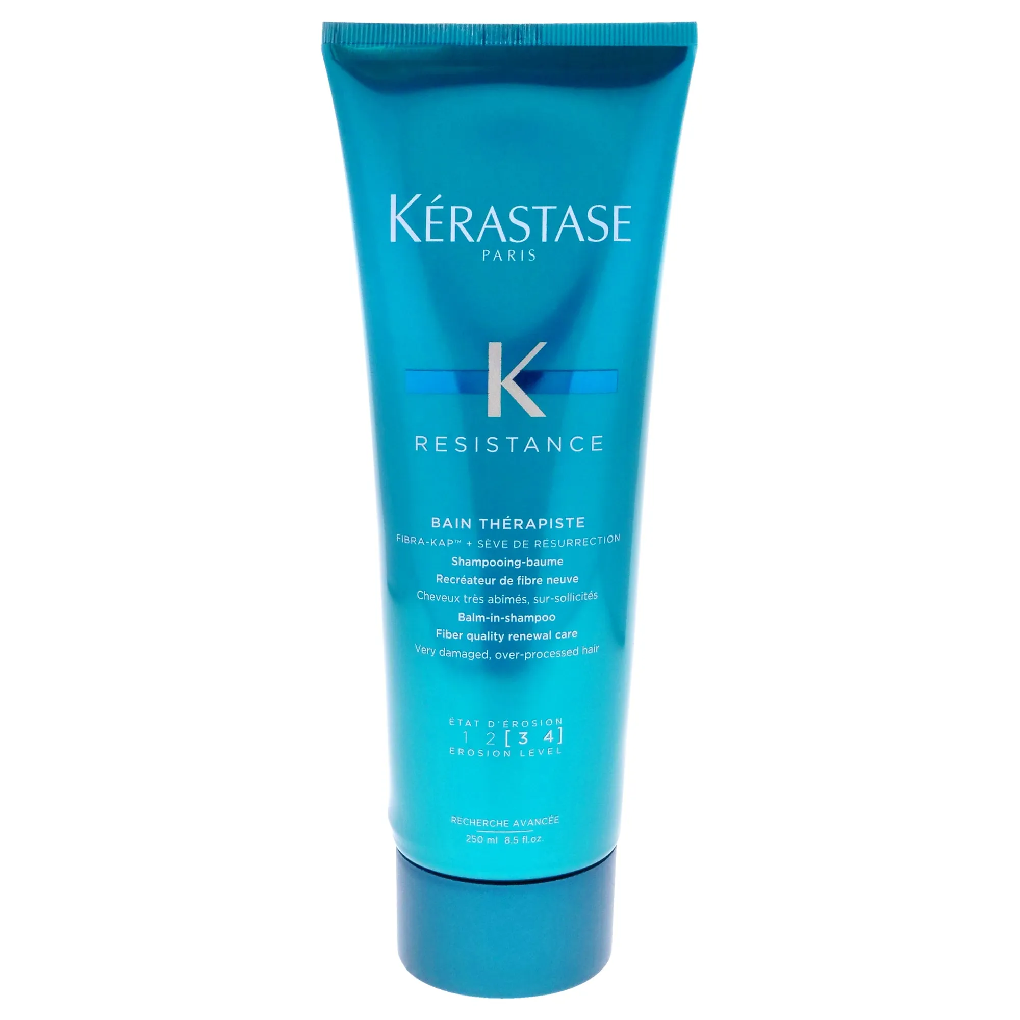 Resistance Bain Therapiste Shampoo by Kerastase for Unisex - 8.5 oz Shampoo