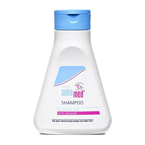 Sebamed Baby Shampoo 50ml|Ph 5.5| Camomile|Natural moisturisers|No tears formula|For delicate scalp