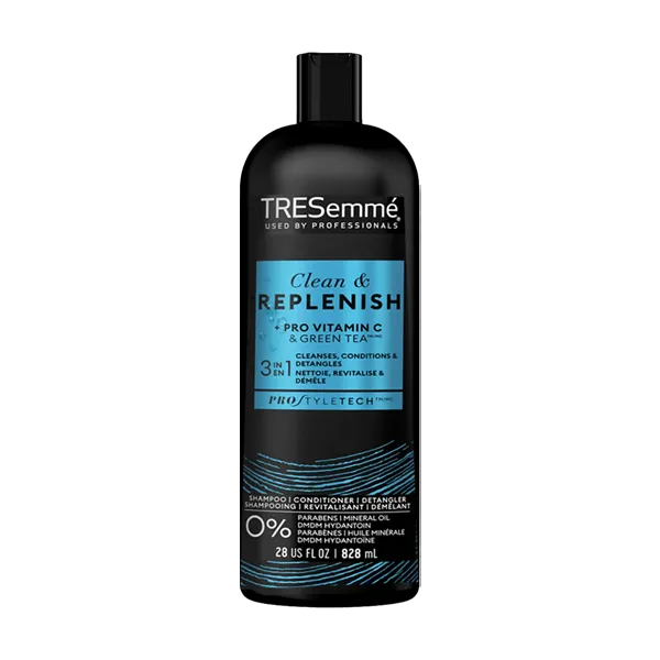 TRESEMME 3 IN 1 CLEAN & REPLENISH SHAMPOO 828ML