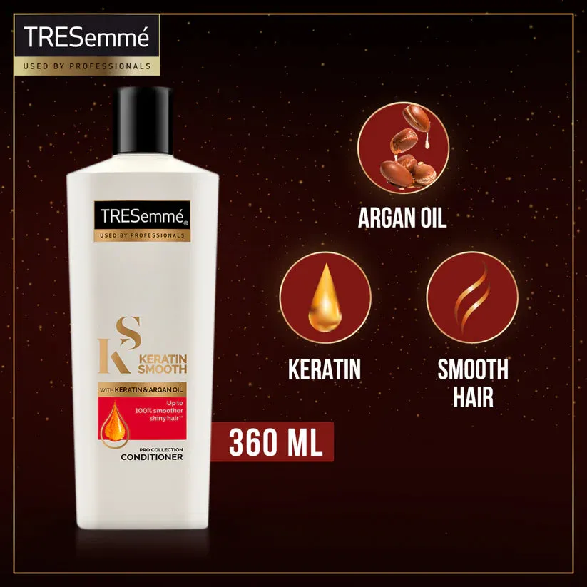 Tresemme Conditioner Keratin Smooth & Straight - 360Ml